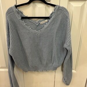 Blue sweater